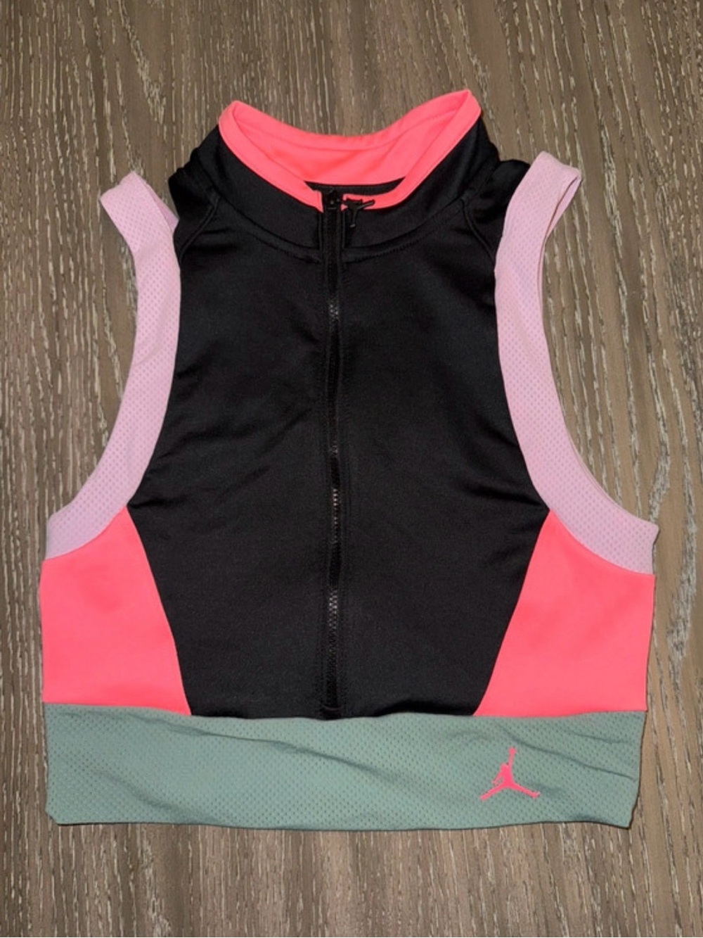 Jordan Black, Pink & Lilac Sport Bra